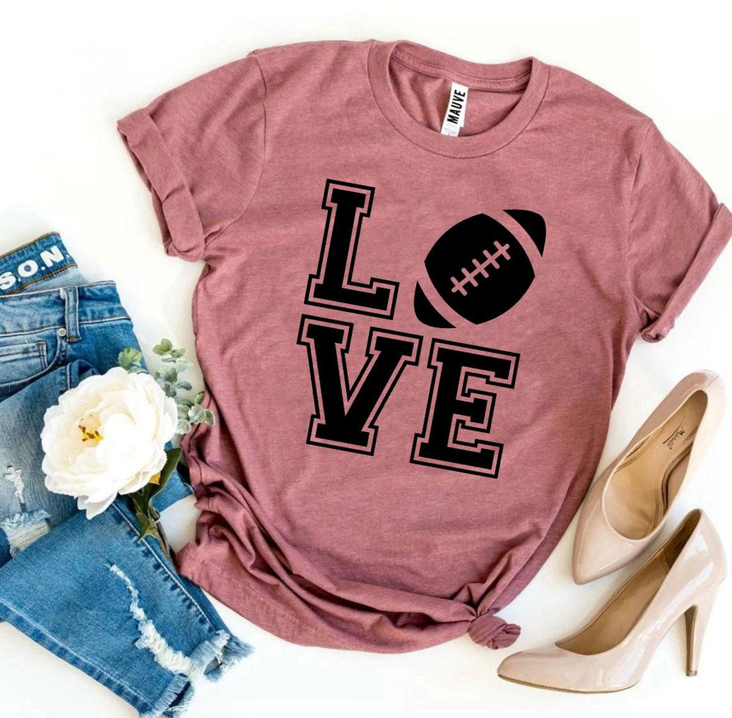 Love Football T-Shirt image 0