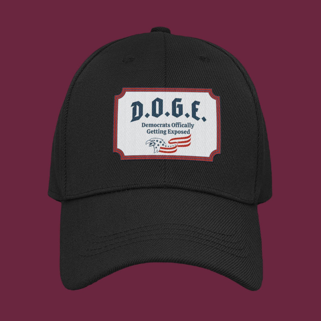 DOGE | Democrats Officially Getting Exposed Trucker Cap | Adjustable Unisex Hat - My Store