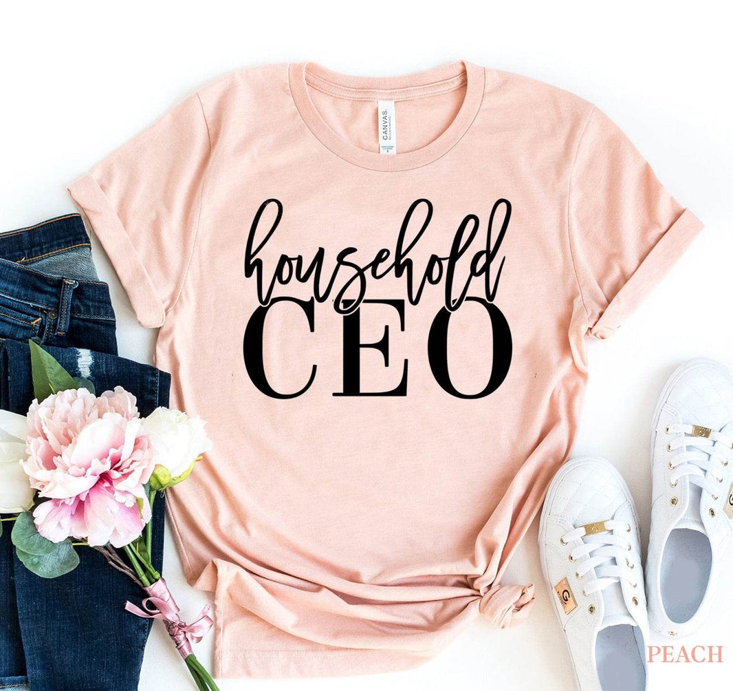 Household CEO T-shirt - Mom - Women's Funny Shirt - My Store