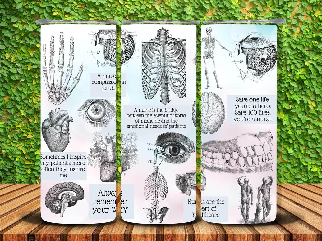 Inspirational Nurse Tumbler 20oz - Durable Stainless Steel Insulated Cup for Nurses Gift & Everyday Use - My Store