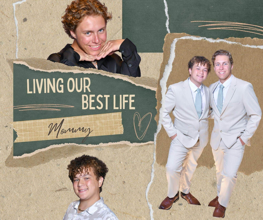 Living our Best Life 20oz Tumbler with 3 pictures - My Store