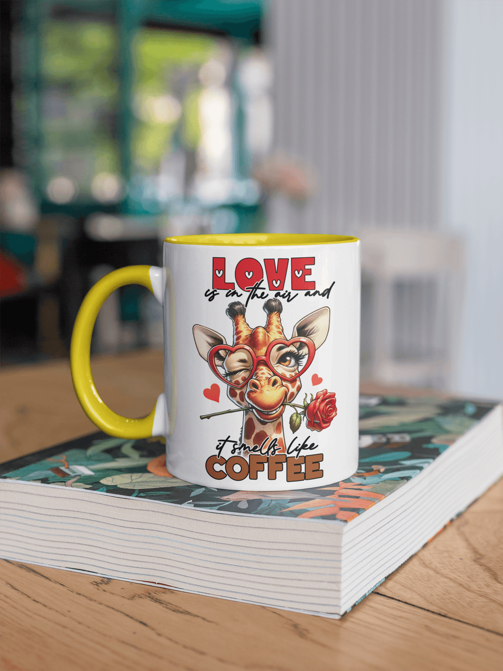 Love Is In The Air & It Smells Like Coffee - Coffee Mug - My Store