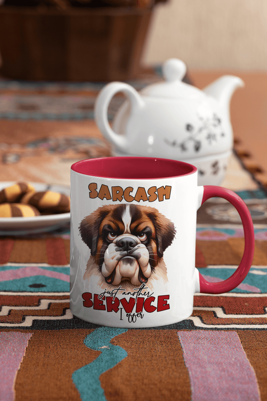 Sarcasm, Just Another Service I Offer Coffee Mug | Dog Coffee Cup - My Store