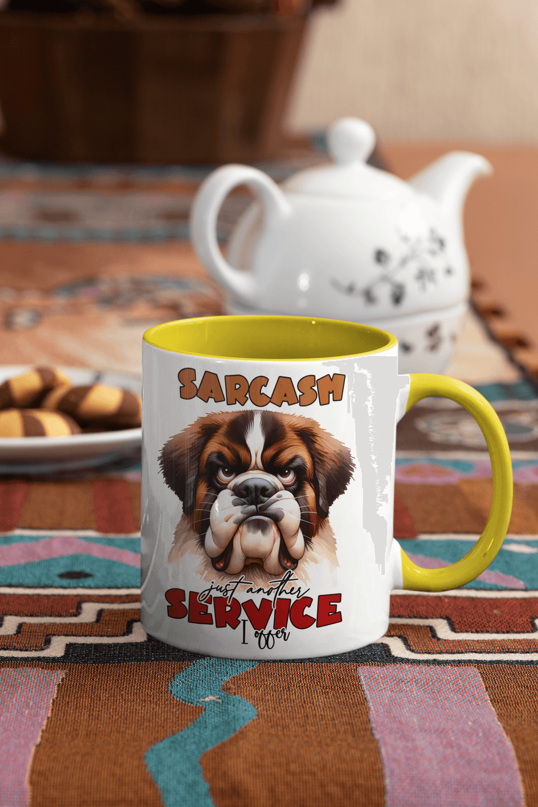 Sarcasm, Just Another Service I Offer Coffee Mug | Dog Coffee Cup - My Store