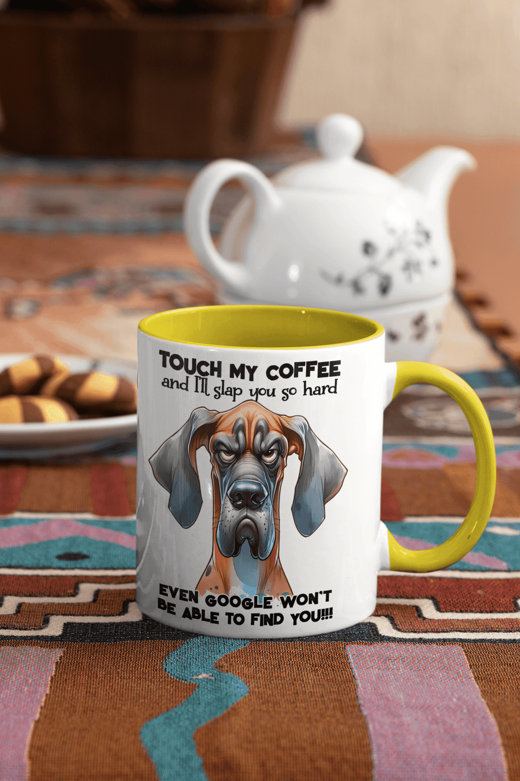 Touch My Coffee and Google Won't Be Able to Find You 10oz Mug| Grumpy Dog - My Store