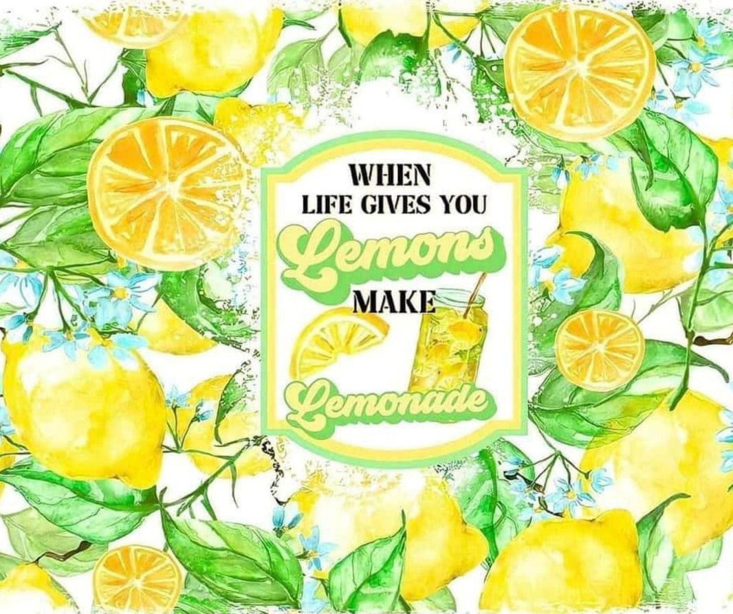 When Life Gives You Lemons, Make Lemonade 20oz Tumbler - My Store