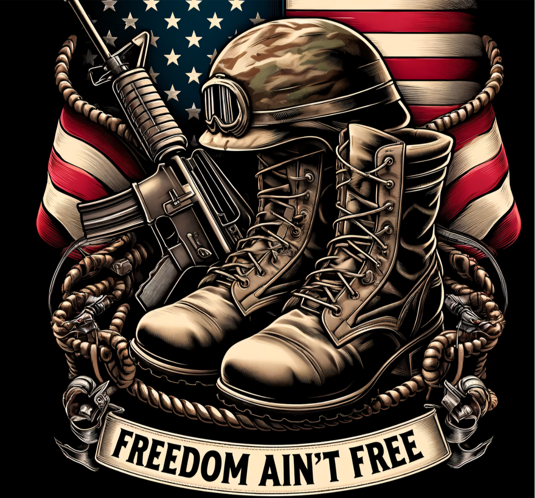 Powerful Freedom Ain't Free - Unisex Shirt image 1