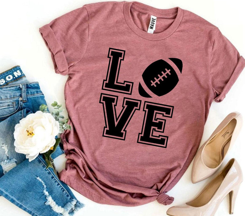 Love Football T-Shirt image 0
