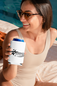 Custom Koozies Perfect for a Wedding of Company Logo (Scuba Sleeve over Foam) image 2