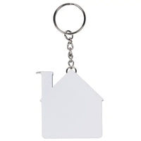 3 Foot House Shaped Key Ring designed with your logo image 2