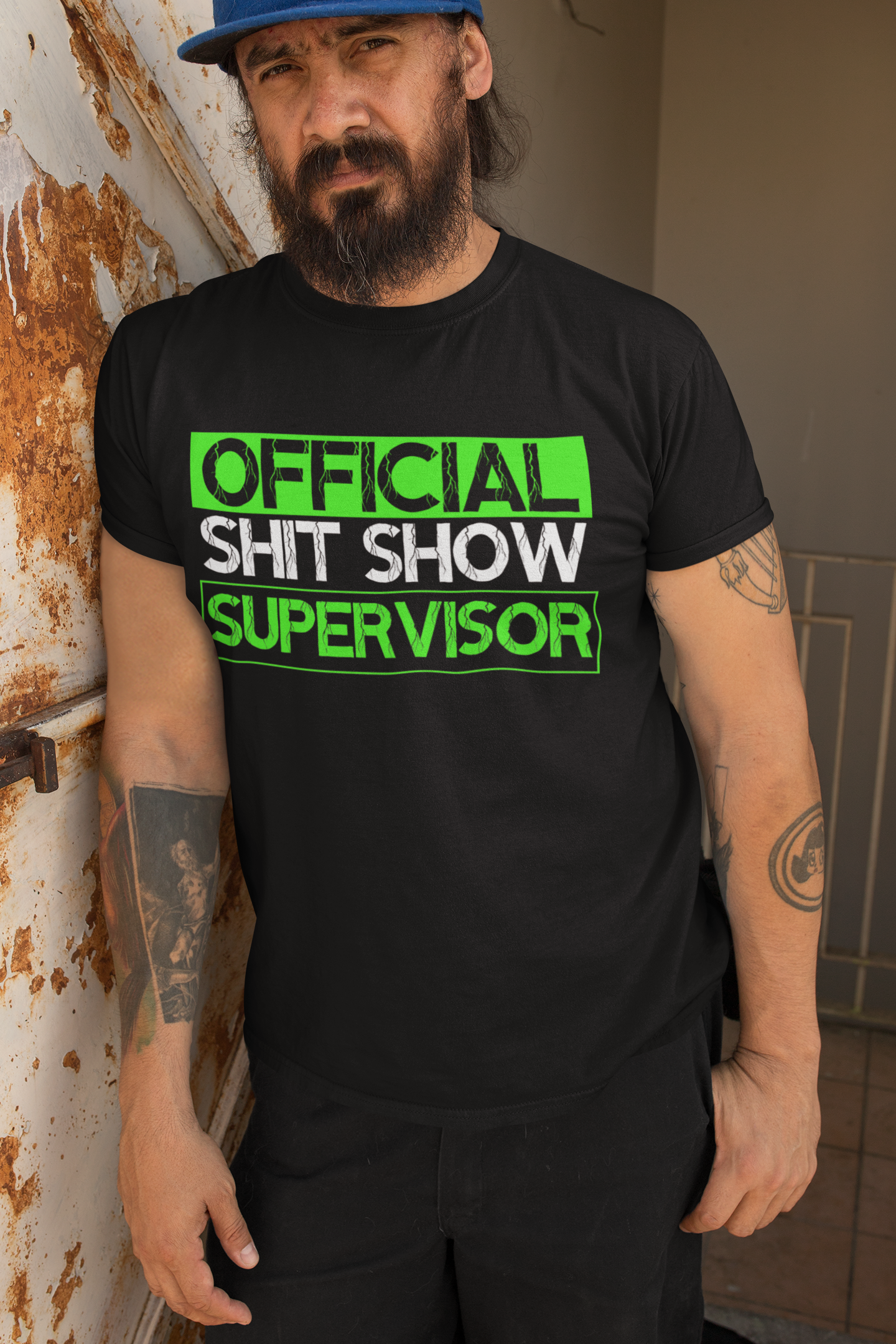 Official Shit Show Supervisor T-Shirt | Funny Shirt image 0