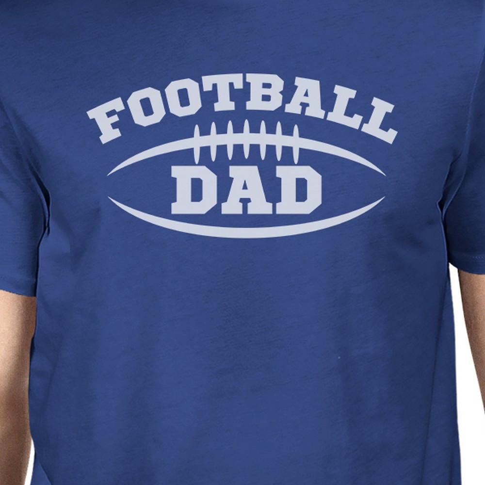 Football Dad Men's Funny Graphic T-Shirt for Dad Witty Design Tee image 1