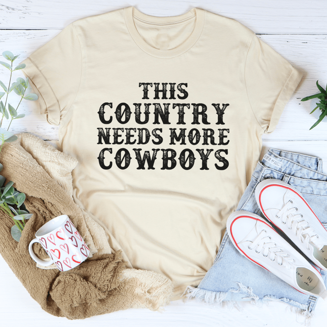 This Country Needs More Cowboys T-Shirt image 3