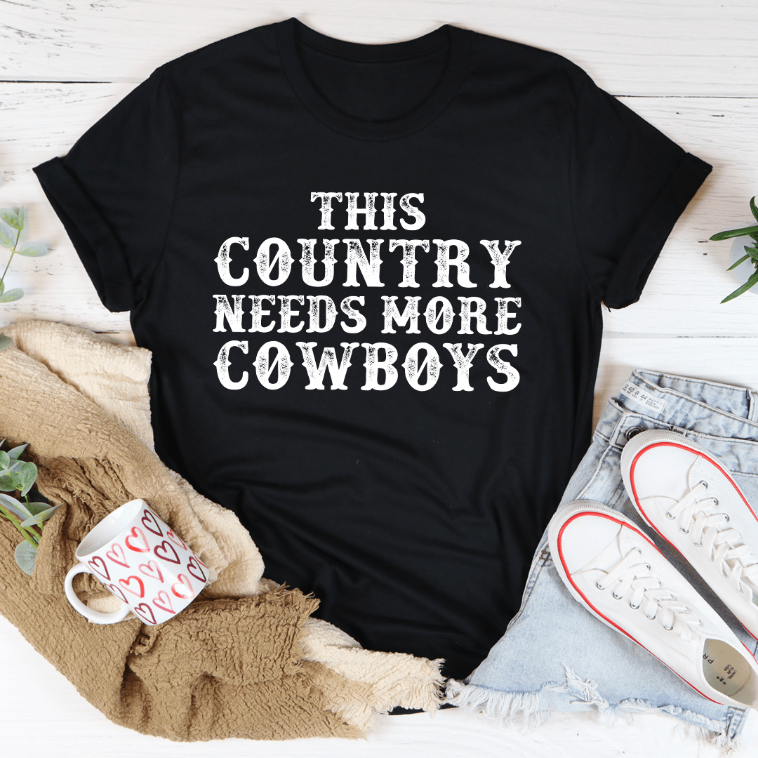 This Country Needs More Cowboys T-Shirt image 2