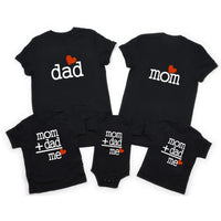 Mom Dad Me Family Matching Outfits Father Daughter Son Clothes Look Tshirt image 8