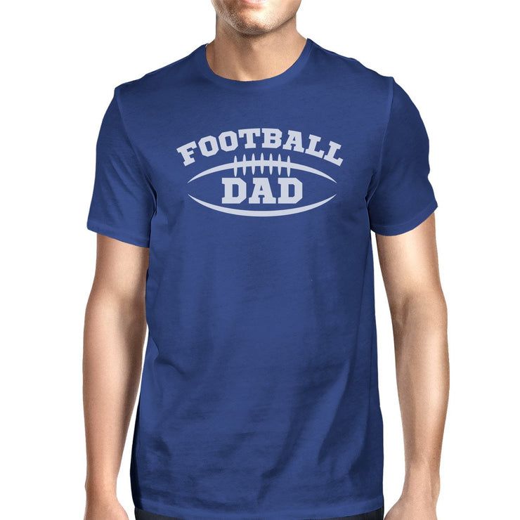 Football Dad Men's Funny Graphic T-Shirt for Dad Witty Design Tee image 0