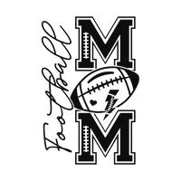 Funny Football Mom |  Support with Humor | Front Pocket and Back Designs image 7