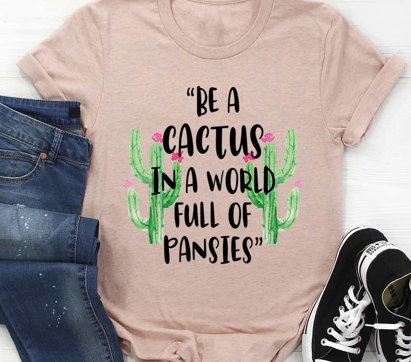 Be a Cactus T-Shirt image 3