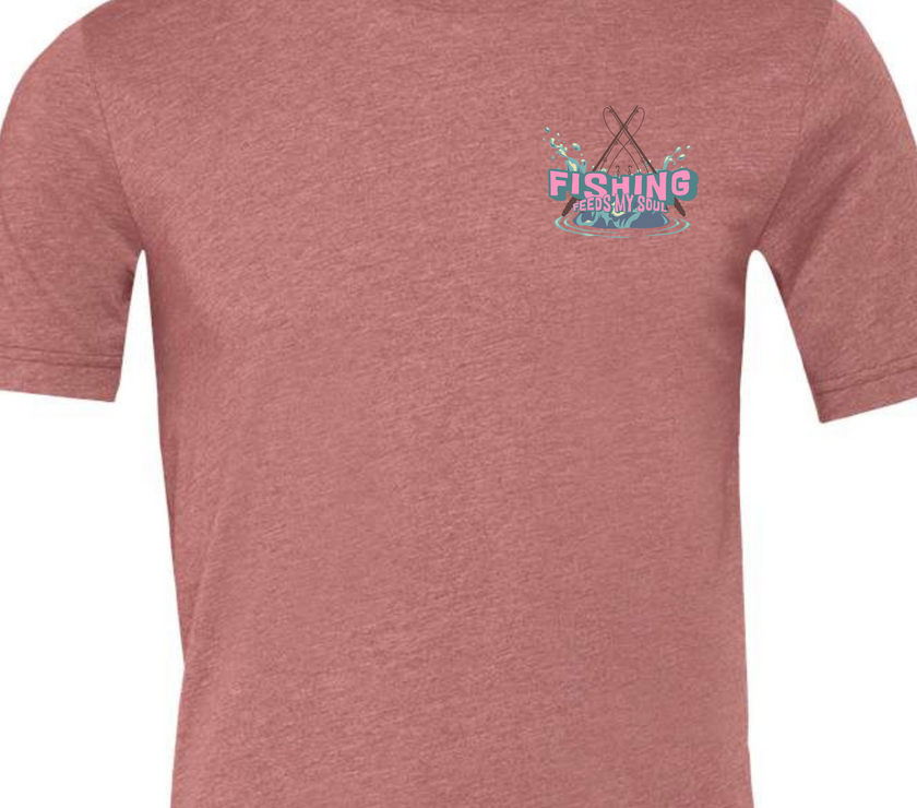 Fishing Feeds My Soul | Women's T-shirt