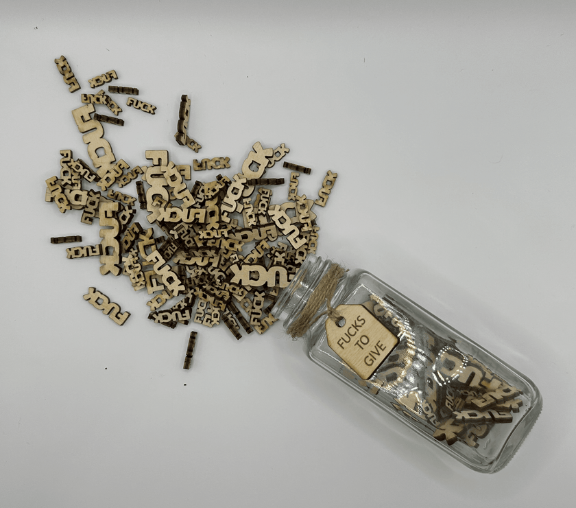 A Bottle Full of Fucks to Give | Gag Gift | Novelty | Office | Co-worker |Friends,, Secret Santa, Birthday Humor - My Store