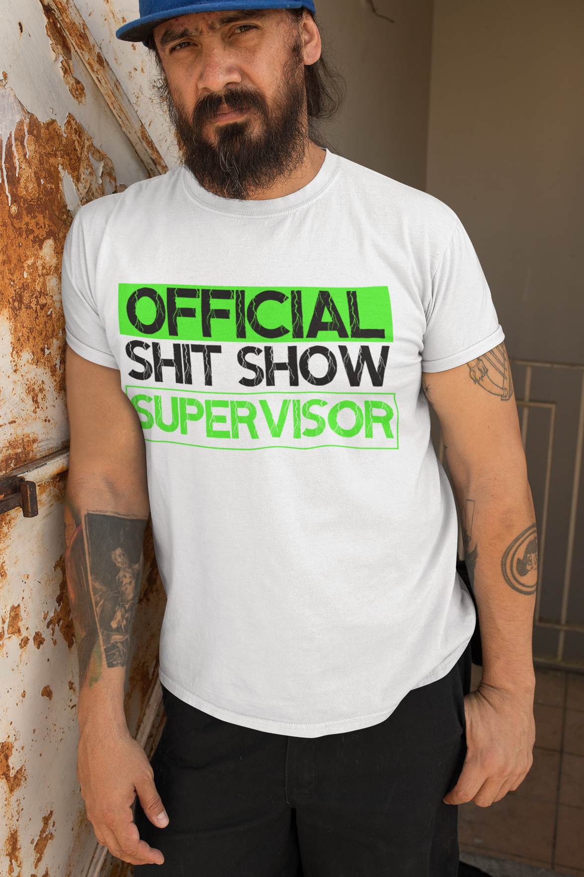 Official Shit Show Supervisor T-Shirt | Funny Shirt image 1