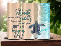 Baby Turtle Inspirational Strength 20oz Tumbler - My Store