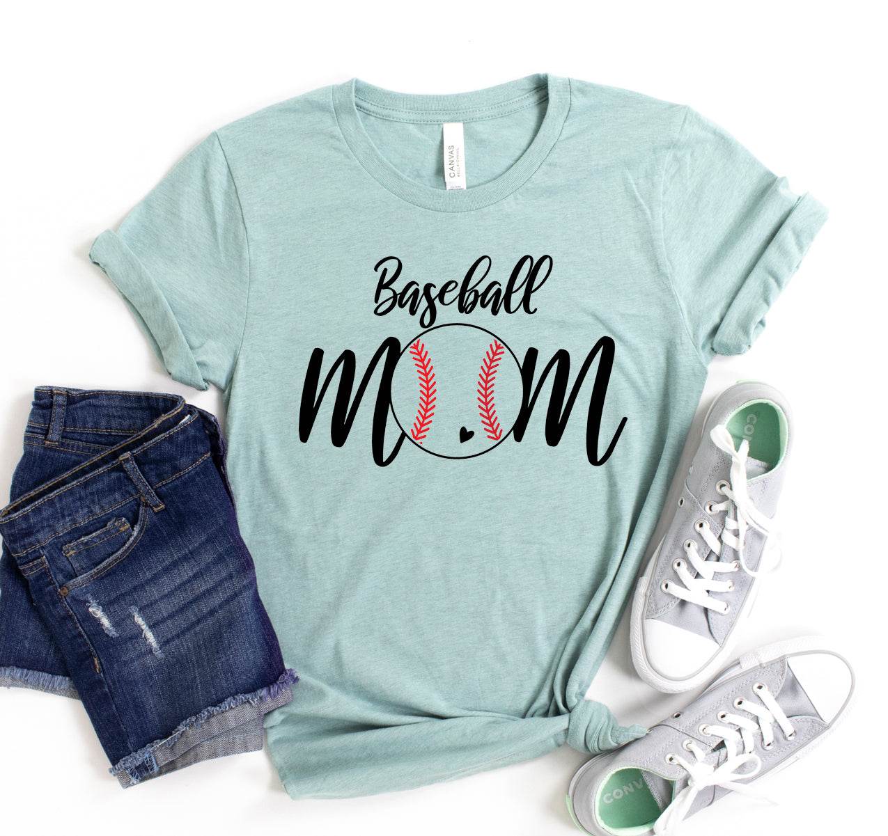 Baseball Mom T-shirt - My Store