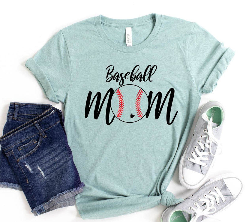 Baseball Mom T-shirt - My Store