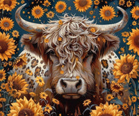 Bull with Sunflowers Tumbler 20oz | Insulated Travel Cup, Durable Stainless Steel, Perfect Gift for Cowgirls & Sunflower Lovers - My Store