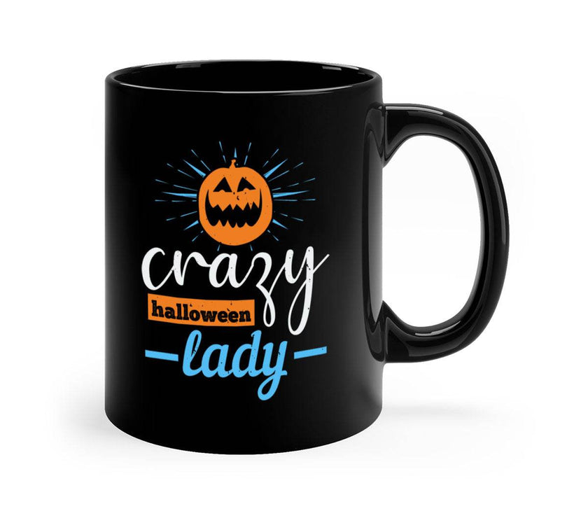 crazy halloween lady halloween-Mug / Cup - My Store
