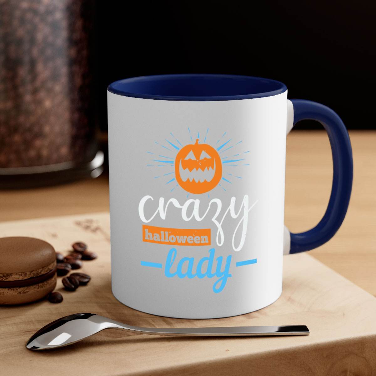 crazy halloween lady halloween-Mug / Cup - My Store