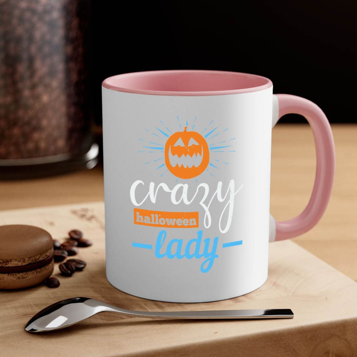 crazy halloween lady halloween-Mug / Cup - My Store
