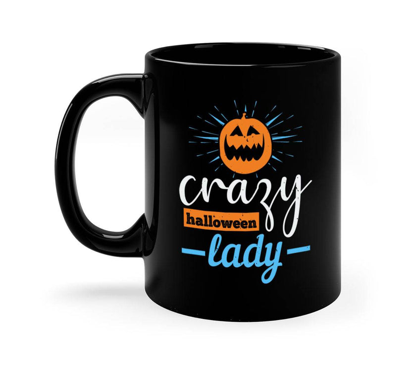 crazy halloween lady halloween-Mug / Cup - My Store