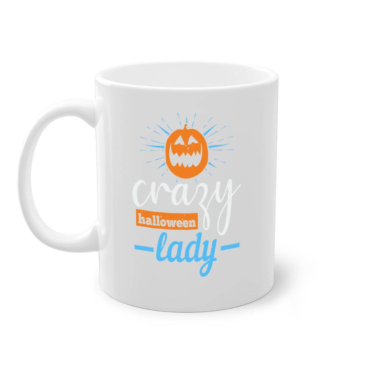 crazy halloween lady halloween-Mug / Cup - My Store