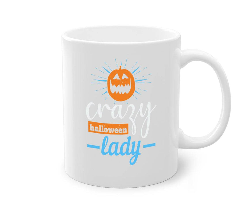 crazy halloween lady halloween-Mug / Cup - My Store