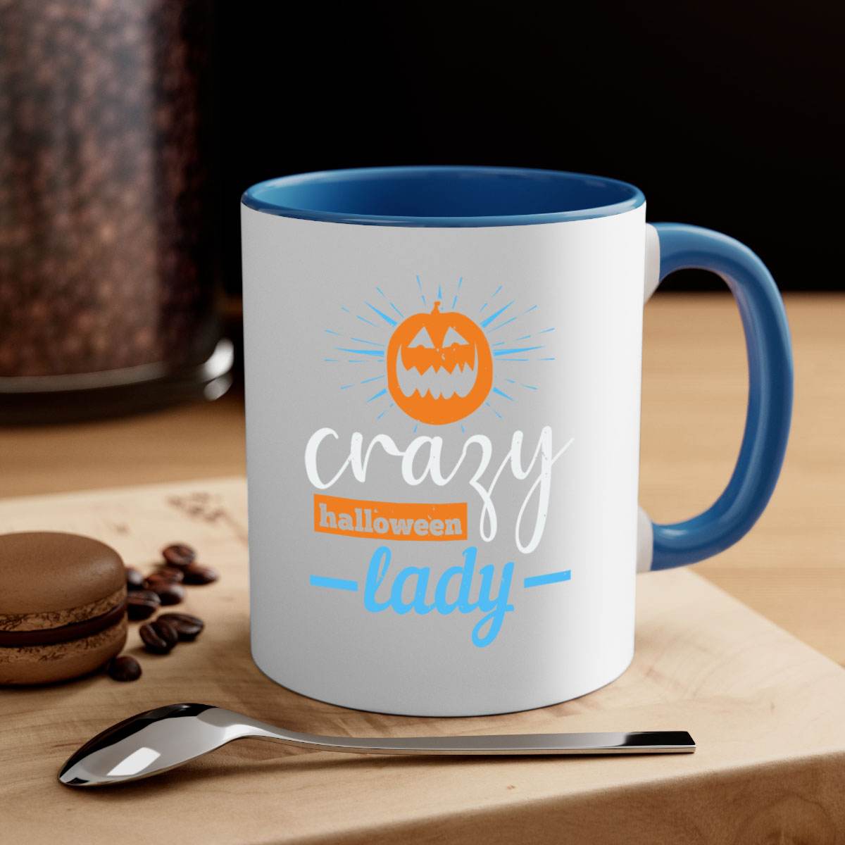 crazy halloween lady halloween-Mug / Cup - My Store