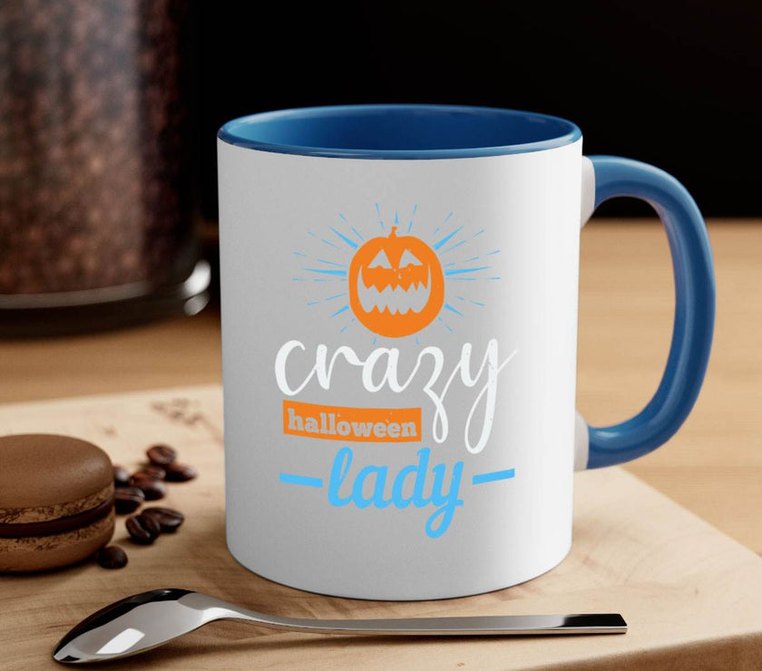 crazy halloween lady halloween-Mug / Cup - My Store