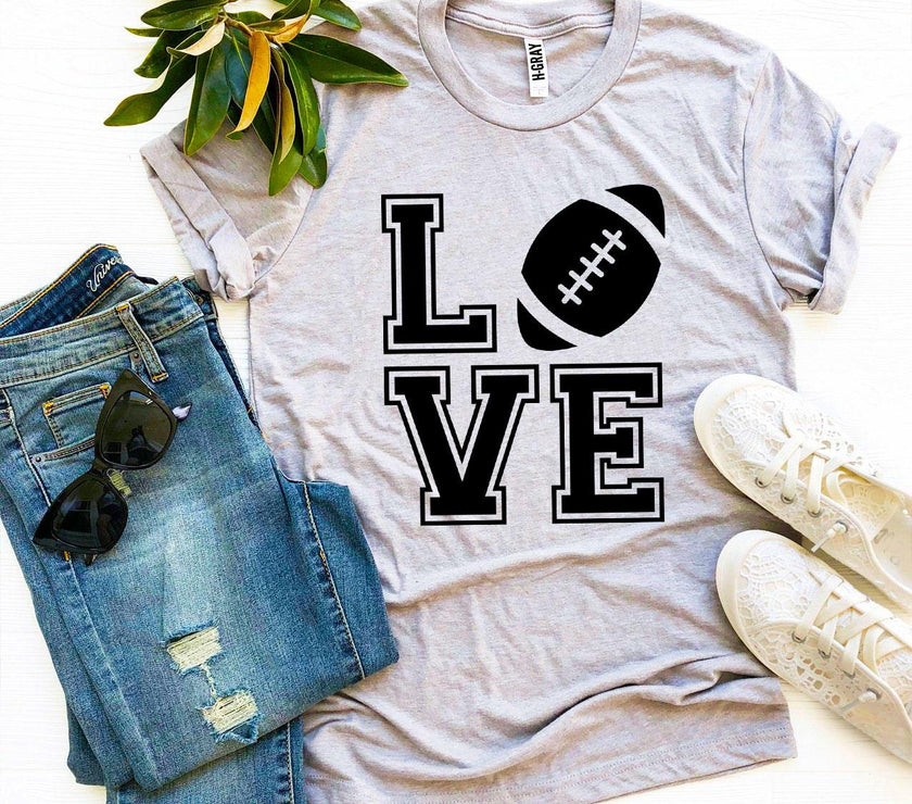 Love Football T-Shirt image 1