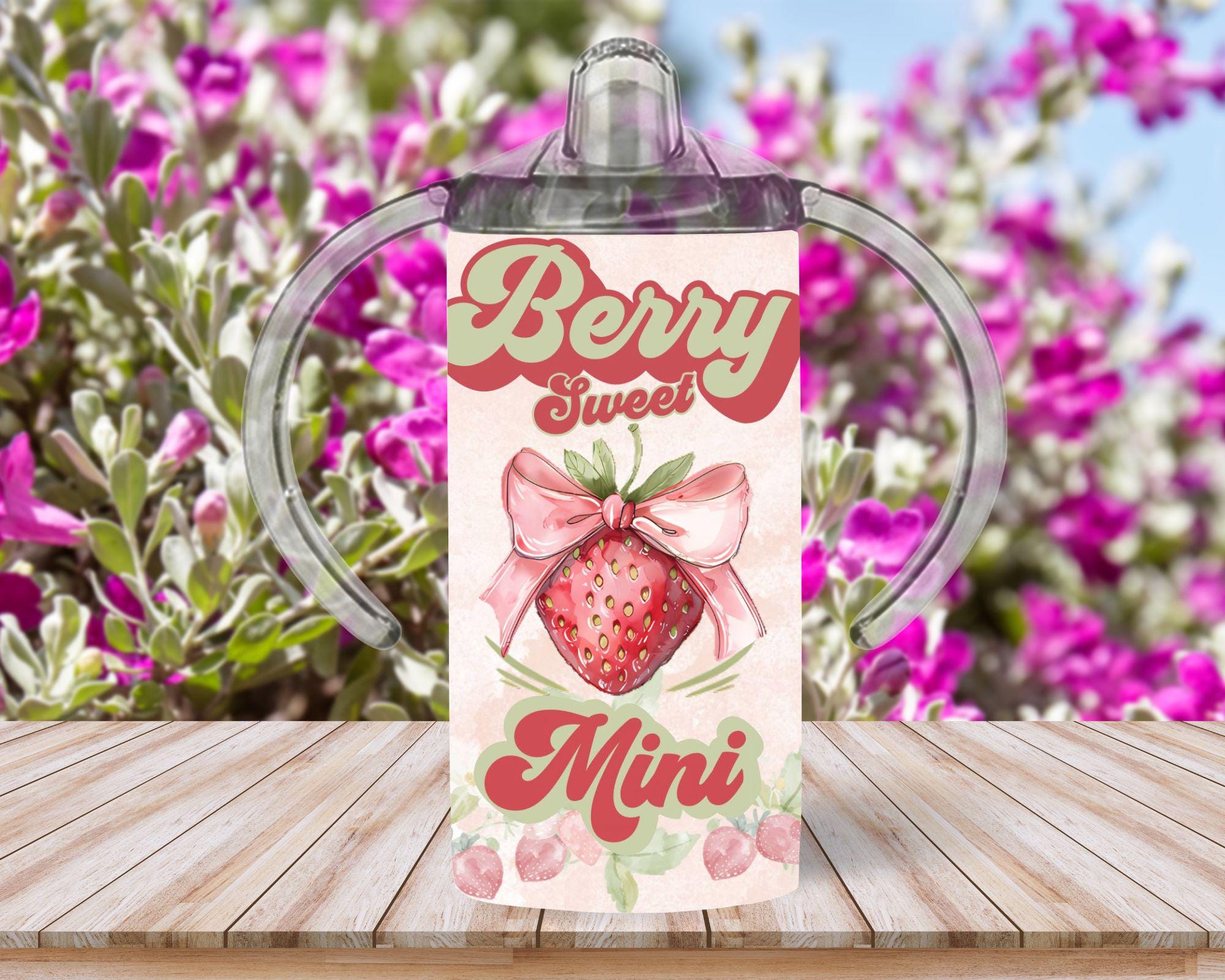 Berry Sweet Mama and Mini Matching Tumblers Set - 20 oz Tumbler & 12 oz Sippy Cup - Mom and Child Drinkware Gift - My Store