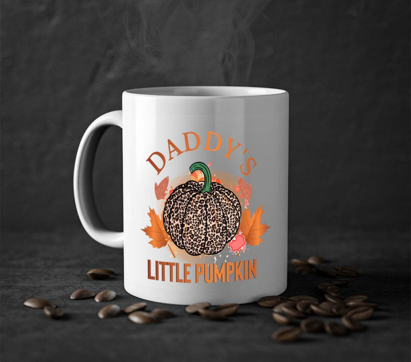 Daddys Little Pumpkin- fall-Mug / Cup - My Store