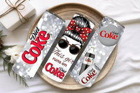 Diet Coke Tumbler 20oz - This Girl Runs On Diet Coke Insulated Travel Cup, Funny Soda Lover Gift, Reusable Drinkware for Women - My Store
