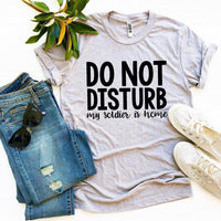 Do Not Disturb My Soldier Is Home T-shirt Military wife - My Store