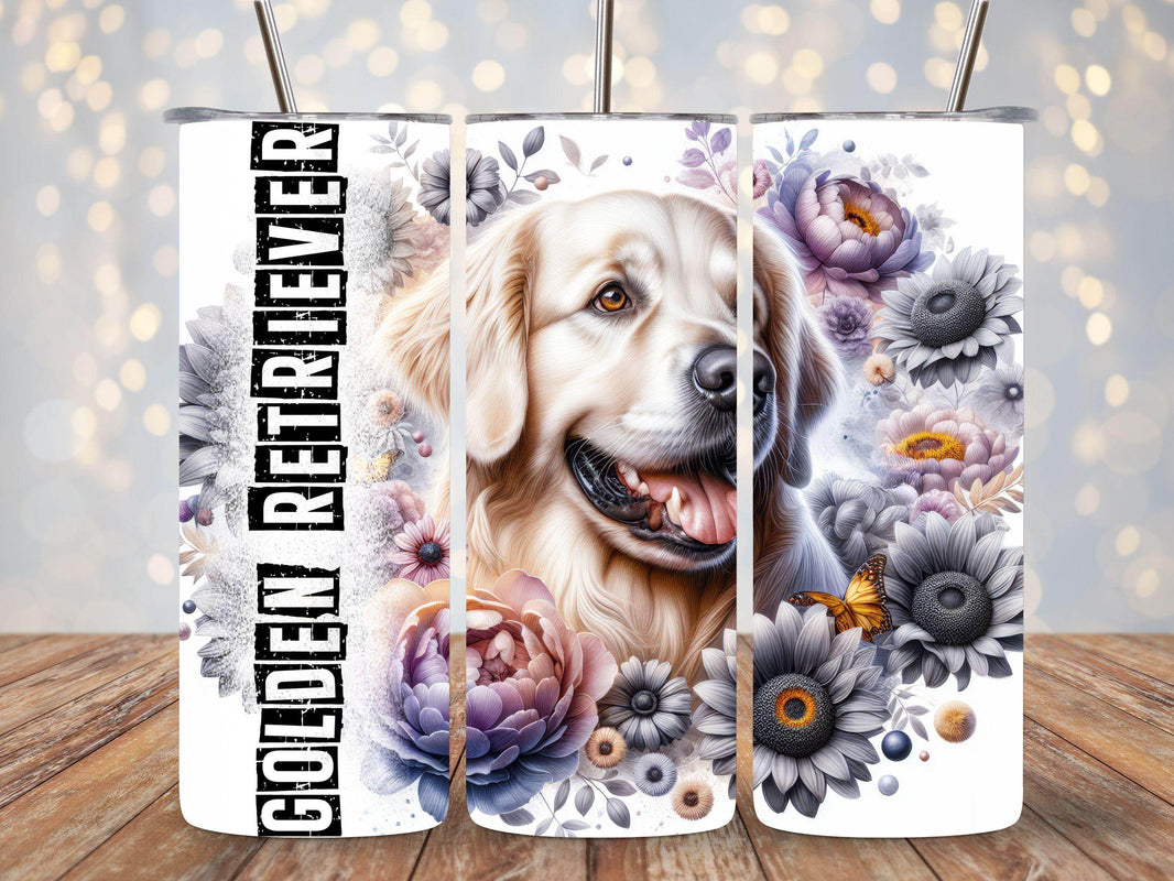 Dog Mom- Choose from either Great Dane, Maltese, Dachshund, or Golden Retriever 20oz Tumblers - My Store