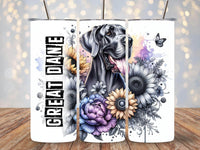 Dog Mom- Choose from either Great Dane, Maltese, Dachshund, or Golden Retriever 20oz Tumblers - My Store