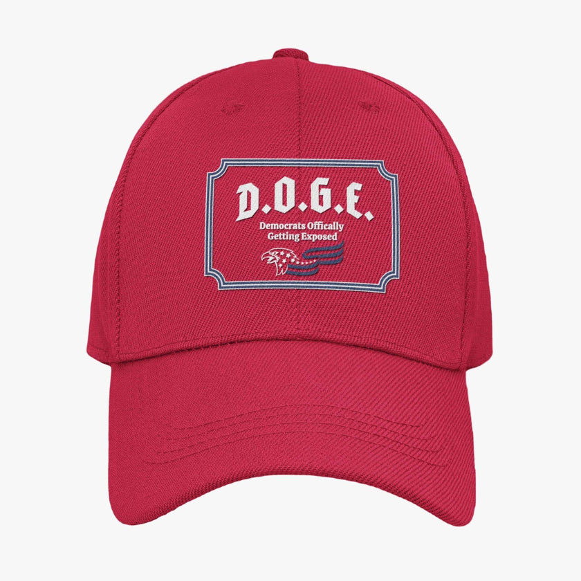DOGE | Democrats Officially Getting Exposed Trucker Cap | Adjustable Unisex Hat - My Store
