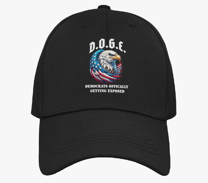 DOGE | Democrats Officially Getting Exposed Trucker Cap | Adjustable Unisex Hat - My Store