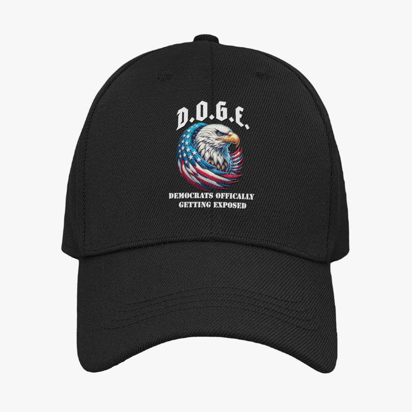 DOGE | Democrats Officially Getting Exposed Trucker Cap | Adjustable Unisex Hat - My Store
