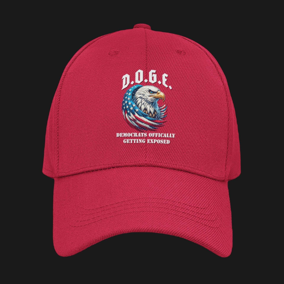 DOGE | Democrats Officially Getting Exposed Trucker Cap | Adjustable Unisex Hat - My Store