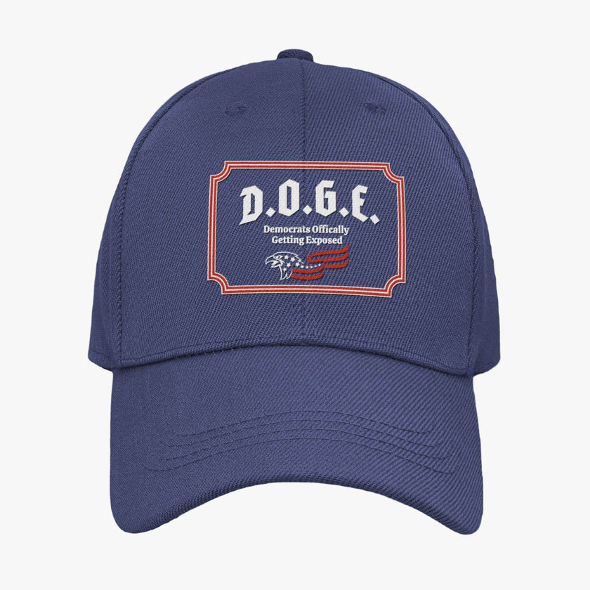 DOGE | Democrats Officially Getting Exposed Trucker Cap | Adjustable Unisex Hat - My Store