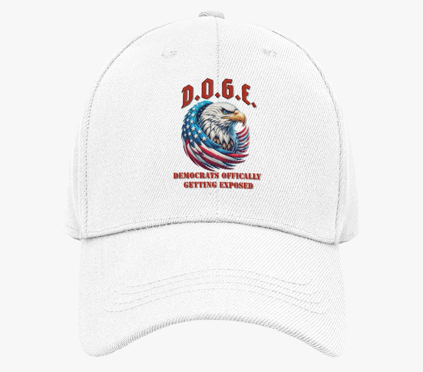 DOGE | Democrats Officially Getting Exposed Trucker Cap | Adjustable Unisex Hat - My Store